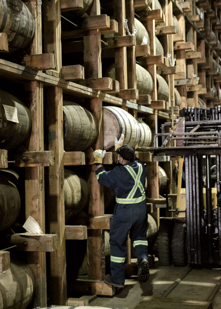 Stacking barrels