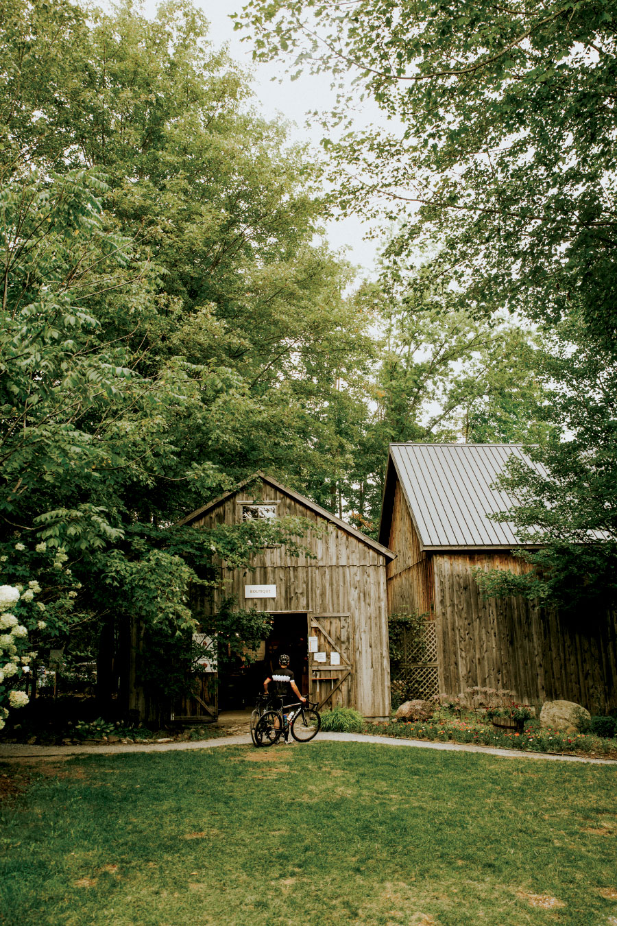 Rustic farm structures